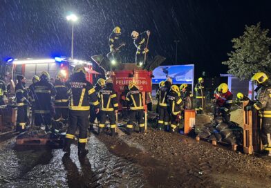 Unwettereinsätze der Feuerwehr Lacken