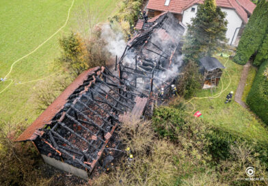 Großbrand in St. Martin